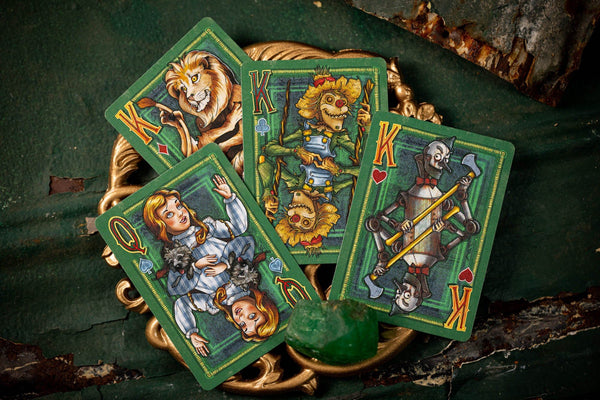 Kings Wild Project The Wonderful Wizard of Oz Premium Playing Cards, Collectible Deck, Poker Size Custom Index, Wizard of Oz Gift for Fans & Collectors