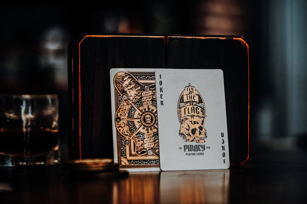 theory11 Piracy Premium Playing Cards, Luxury Foil, Poker Size Standard Index