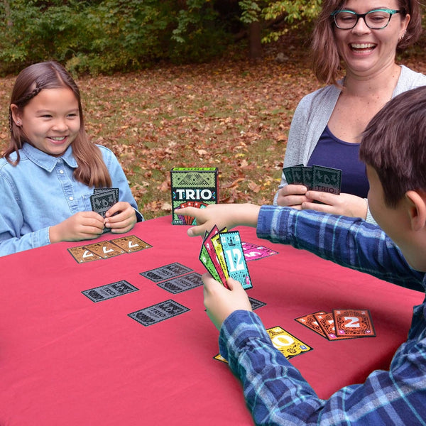 Happy Camper TRIO Card Game | Hottest New Family Game | Award-Winning | Game of The Year in France | Perfect Stocking Stuffer | Great for Game Night | 3-6 Players Ages 8+