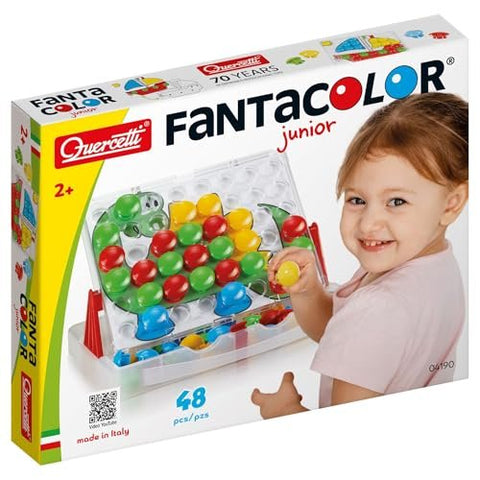 Quercetti Fantacolor Junior Mosaic Pegboard Set
