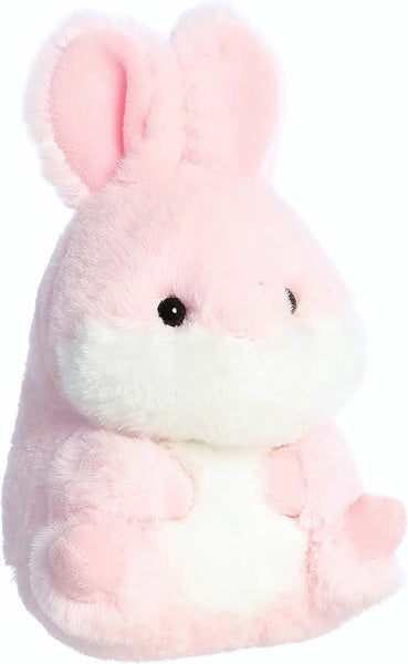 Aurora Rolly Pets Bundle - Set of 5 Inch Plush Bunnies (Pink & Lavender)