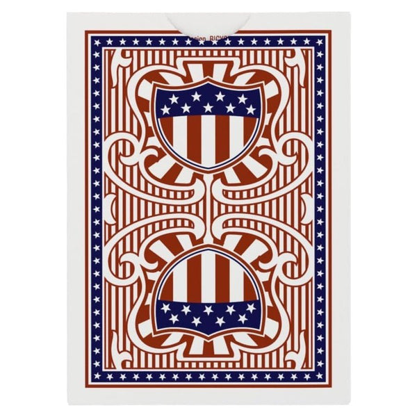 Bicycle Stars and Stripes Playing Card, Patriotic American Flag Design, Poker Size Standard Index