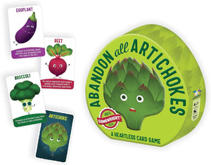 Gamewright Abandon All Artichokes - A Heartless Card Game, Green