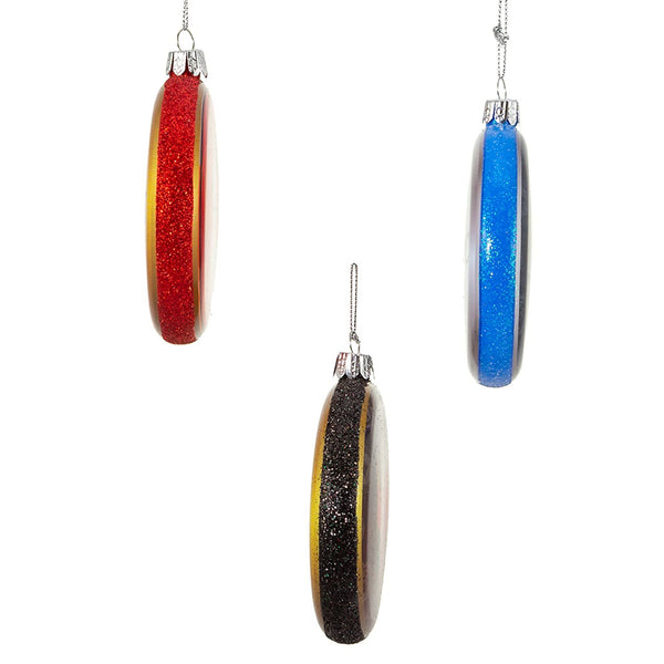 Kurt S. Adler Magic The Gathering Disc Ornaments, 3 Piece Set, Multi-Colored