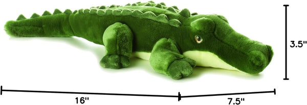 Aurora® Adorable Flopsie™ Swampy™ Stuffed Animal - Playful Ease - Timeless Companions - Green 12 Inches