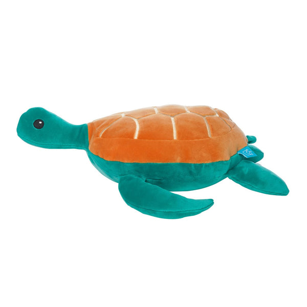 Manhattan Toy Velveteen Salty Sea Turtle Ocean Life Toy Stuffed Animal, 14.5"