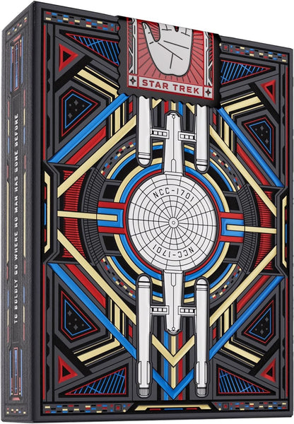 theory11 Star Trek Light Premium Playing Cards, Poker Size Standard Index, Luxury Playing Cards