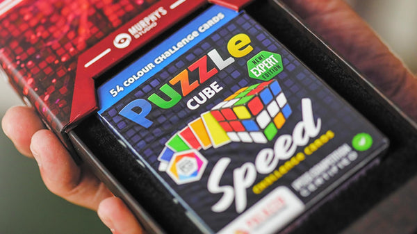 Murphy's Magic Cube 52 Magic Trick Set by Craig Petty - Marked Deck with 4-Volume Online Instructions - Rubik's Cube Card Magic for All Skill Levels