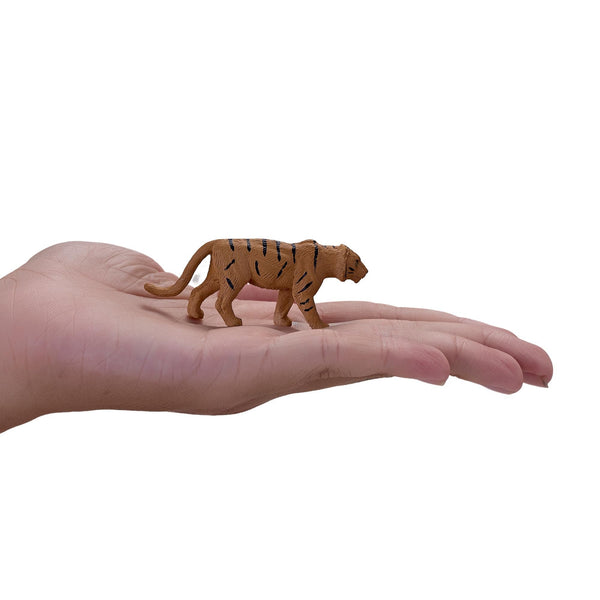 MOJO Mini African Wildlife Animals Playset, 12 Hand-Painted Mini Animal Figures, Realistic Highly Detailed PVC Safari Wildlife Figurines, UK Designed, Ages 3+