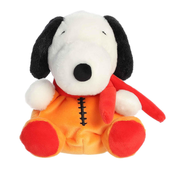 Aurora® Adorable Peanuts® Palm Pals™ Astronaut Snoopy™ Stuffed Animal - Officially Licensed Toys for All Snoopy Fans - Nostalgic Gift for Adults and Birthday Celebrations - Orange 5 Inches