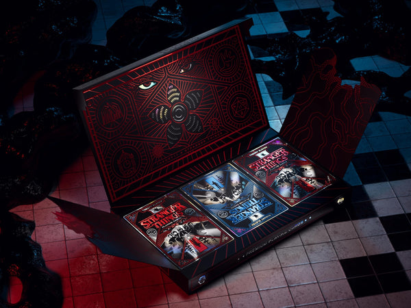 theory11 Stranger Things Box Set - Three Deck Premium Playing Cards Collection