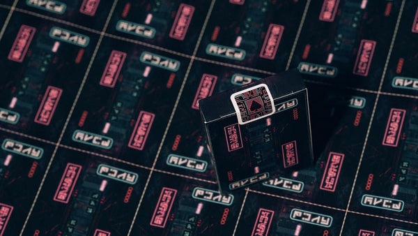 Cyberpunk Cybercity Playing Cards