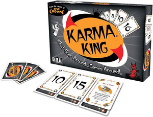 Set Karma Kings - Card Game - Family Fun Game Night - for Ages 8+