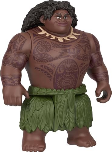 Mattel Disney Moana 2 Toys, Moana & Maui Ocean Adventures 2-Pack with 2 Small Dolls & Hook Accessory, Inspired by The Movie