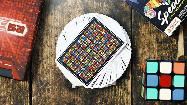 Murphy's Magic Cube 52 Magic Trick Set by Craig Petty - Marked Deck with 4-Volume Online Instructions - Rubik's Cube Card Magic for All Skill Levels