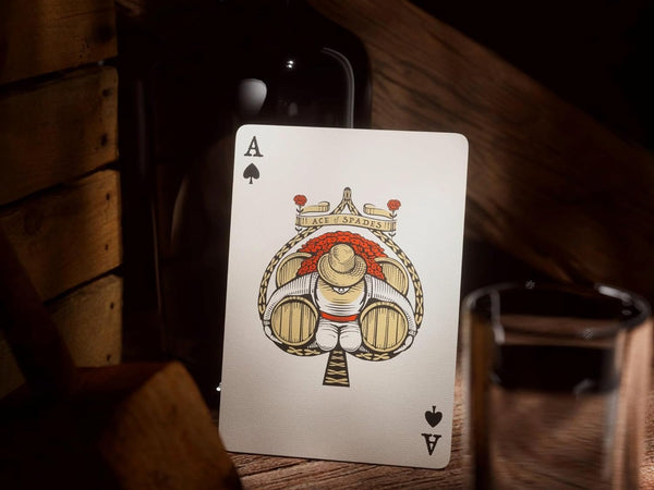 theory11 Sembras Premium Playing Cards, Gold Foil, Artist‑Designed, Poker Size Standard Index, 1 Deck