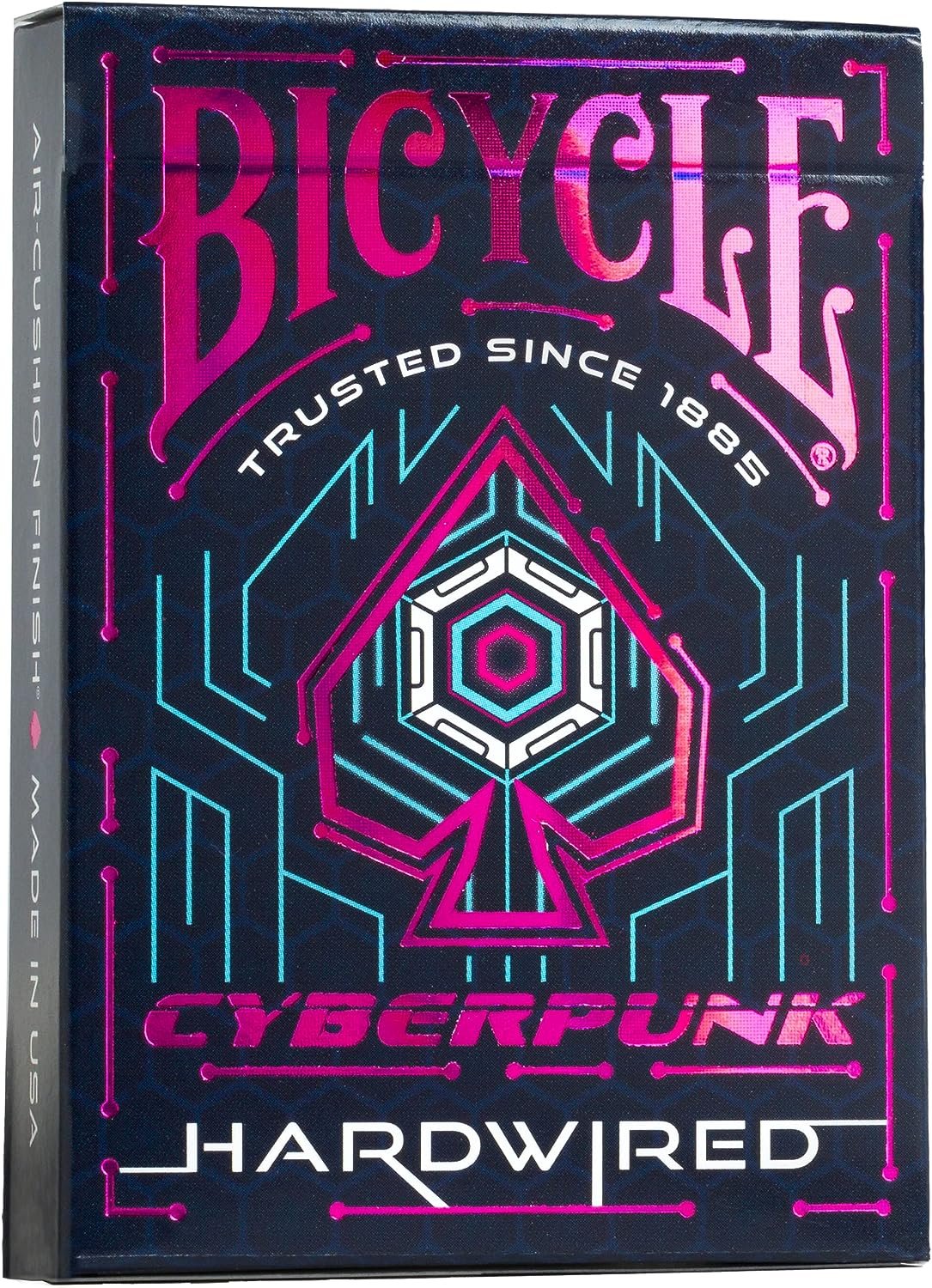 Bicycle Cyberpunk Premium Playing Cards, Poker Size Standard Index