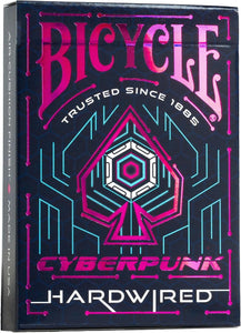 Bicycle Cyberpunk Premium Playing Cards, Poker Size Standard Index