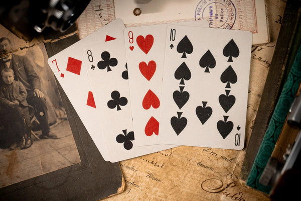 Kings Wild Project Tourists Playing Cards - Eiffel Tower Standard Edition, Poker Size, Custom Index, Paris France Collectible Deck