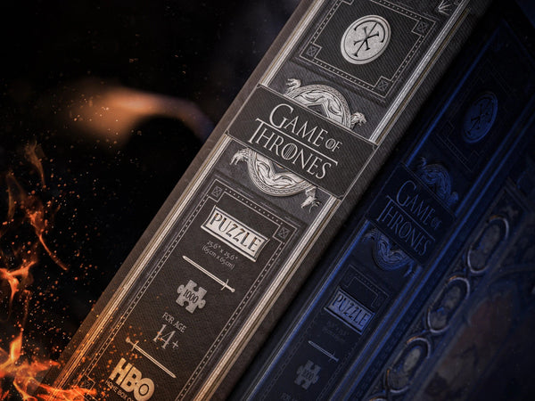 theory11 Game of Thrones Jigsaw Puzzle - Conquer the Seven Kingdoms - Officially Licensed 1,000 Piece Intermediate Puzzle for Ages 14+