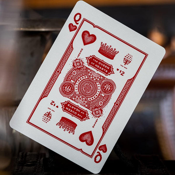 theory11 High Victorian Red Playing Cards, Poker Size Standard Index