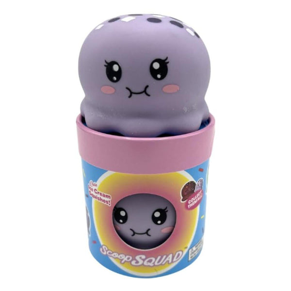 Kalan Scoop Squad Boba Berry - Cute Squishy Ice Cream Scoop Toy, Stress Relief Fidget Squeeze Toy for Kids & Adults