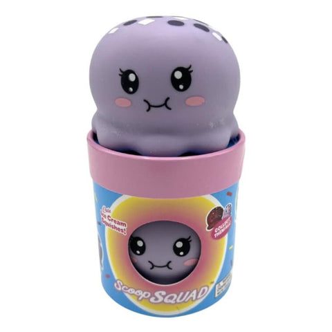 Kalan Scoop Squad Boba Berry - Cute Squishy Ice Cream Scoop Toy, Stress Relief Fidget Squeeze Toy for Kids & Adults