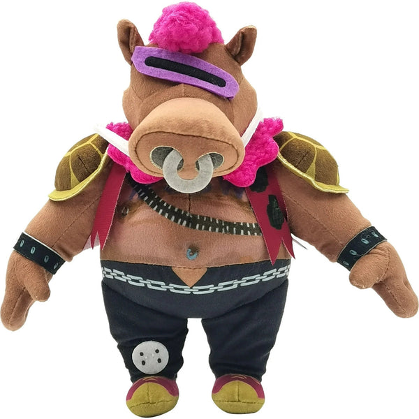 Teenage Mutant Ninja Turtles: Mutant Mayhem Bebop Plush Toy, 8 inch TMNT Soft Dolls, Ages 3+