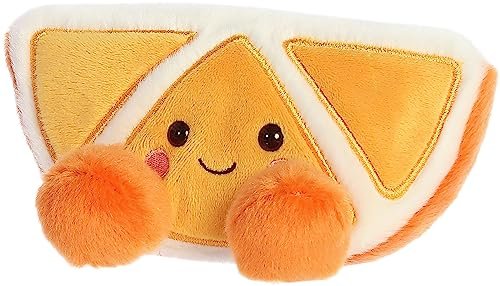 Aurora® Adorable Palm Pals™ Tucker Mandarin™ Stuffed Animal - Pocket-Sized Play - Collectable Fun - Orange 5 Inches