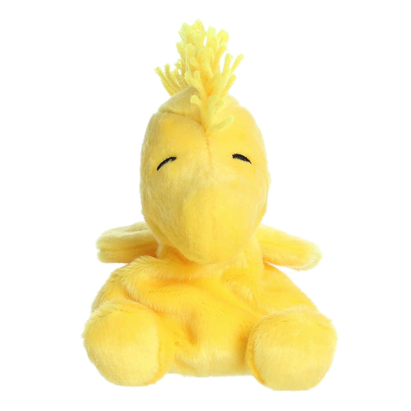 Aurora® Timeless Peanuts® Palm Pals™ Woodstock Stuffed Animal - Classic Characters - Lasting Memories - Yellow 5 Inches