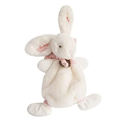 Doudou et Compagnie Pink “Candy Rabbit” Soft Toy DC2122 – Lapin Bonbon Baby Lovey Blanket Plush Pal in Gift Box