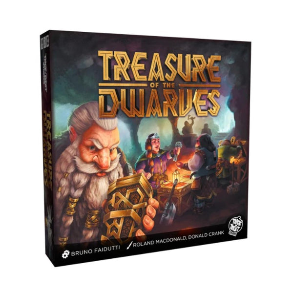 Trick Or Treat Studios Treasure of The Dwarves Board Game - Strategy Auction, Gems & Coins, Negotiation & Bidding Gameplay, 3-8 Players Ages 14+