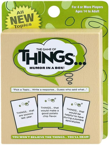 The Game of Things... Expansion/Travel Pack