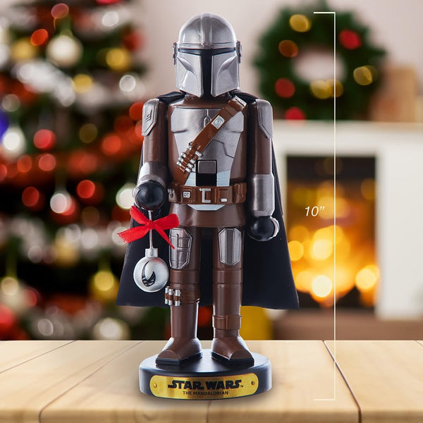 STAR WARS Kurt Adler 10-inch Mandalorian Nutcracker