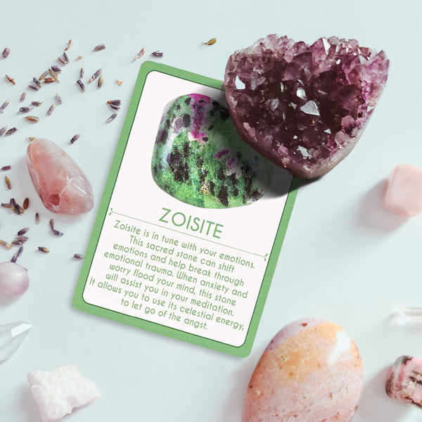 Crystal Healing Deck- Complete Guide to Meaning & Uses of Crystal, Stones, and Gems - 54 Crystal Oracle Cards - Enhance Your Body Care Routine & Energize Your Life