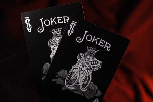 Bicycle Reverse Playing Cards (Yellow & Black) - Black Reversed Back USPCC Premium Deck for Magicians, Cardists & Collectors