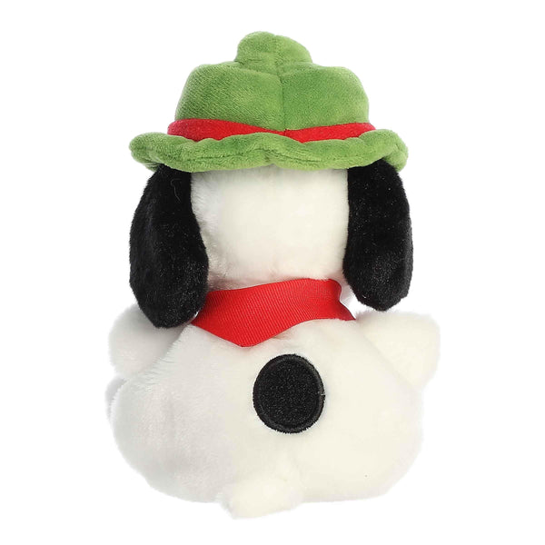Aurora® Adorable Peanuts® Palm Pals™ Beagle Scout Snoopy™ Stuffed Animal - Officially Licensed Toys for All Snoopy Fans - Nostalgic Gift for Adults and Birthday Celebrations - White 5 Inches