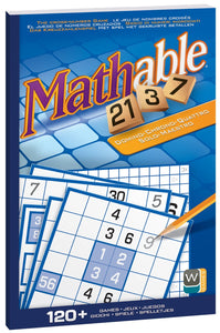 Family Games America - Mathable Game Book - The Cross Number Activity Book With 120+ Puzzles to Solve, Ages 9+