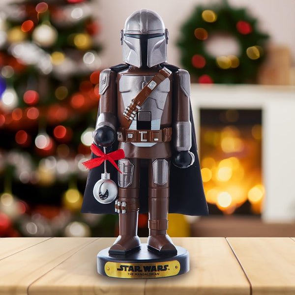 STAR WARS Kurt Adler 10-inch Mandalorian Nutcracker