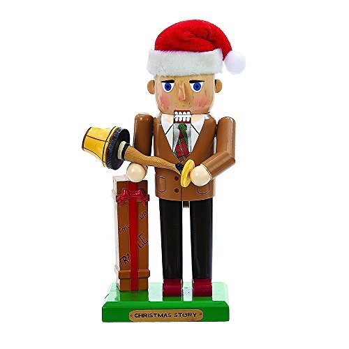 Kurt S. Adler 11" A Christmas Story Mr. Parker with Leg Lamp Nutcracker