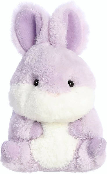 Aurora Rolly Pets Bundle - Set of 5 Inch Plush Bunnies (Pink & Lavender)