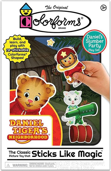 Colorforms Play Set - Daniel Tiger's Neighborhood - The Classic Picture Toy that Sticks Like Magic - For Ages 3+