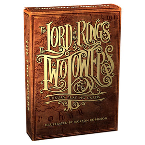 Kings Wild Project The Lord of The Rings: The Two Towers Luxury Playing Cards, Standard Edition, Poker Size Custom Index
