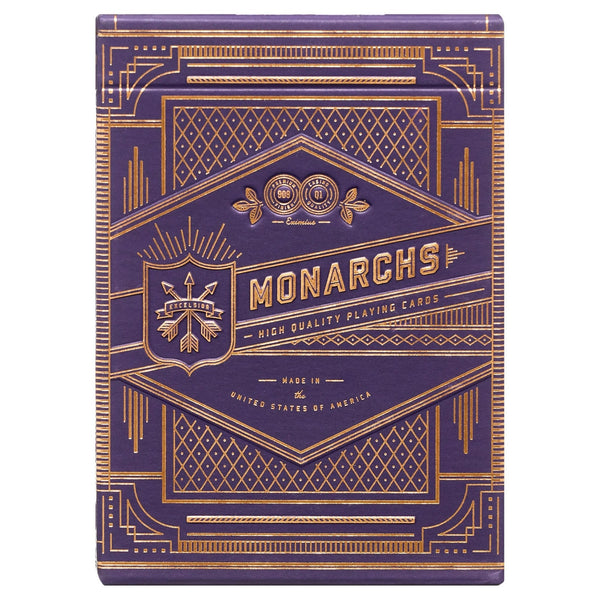 theory11 Monarchs Playing Cards (Purple)