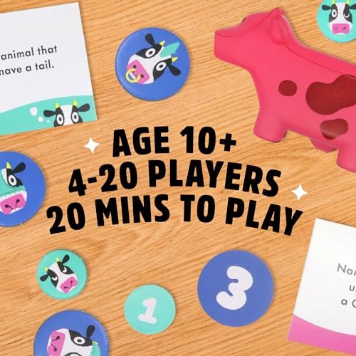 Big Potato Games Herd Mentality - Whatever You Do, Don't Stand Out - The Udderly Hilarious Family Party Game, 4-20 Players Ages 10+