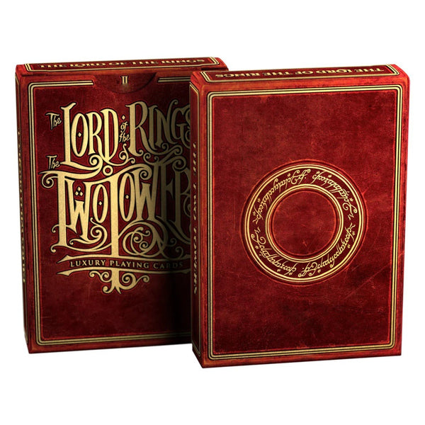 Kings Wild Project The Lord of the Rings Triple Set - Three Deck Luxury Playing Cards Premium Collectible Box Set Inspired by J.R.R. Tolkien’s Middle Earth