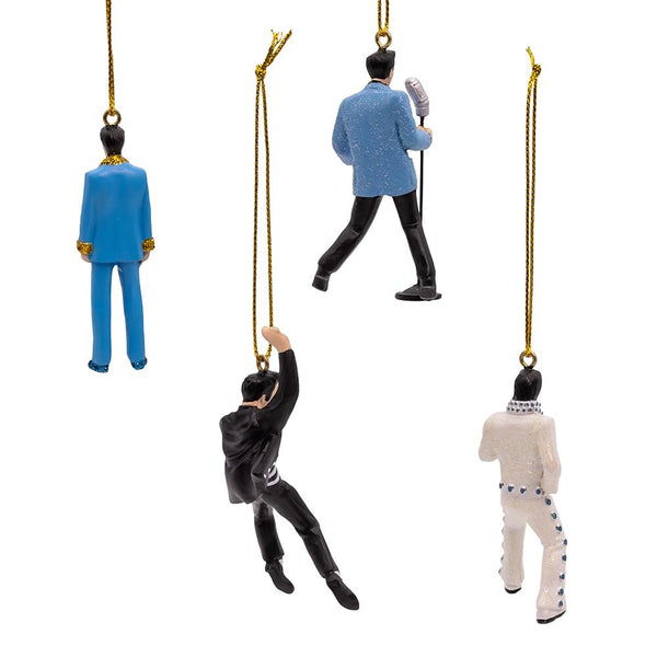 Kurt Adler 4pc Elvis Presley? Miniature Ornaments