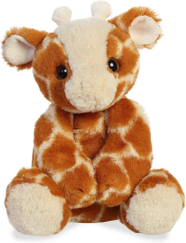 Aurora® Adorable Flopsie™ Gio Giraffe™ Stuffed Animal - Playful Ease - Timeless Companions - Orange 12 Inches