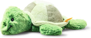 Steiff Tuggy Turtle Green 11" Soft Cuddly Friends, Premium Sea Stuffed Animal 063855