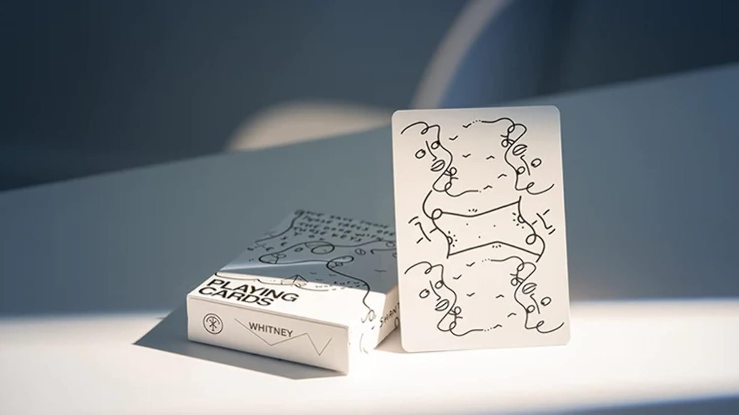 theory11 Shantell Martin (White) Playing Cards